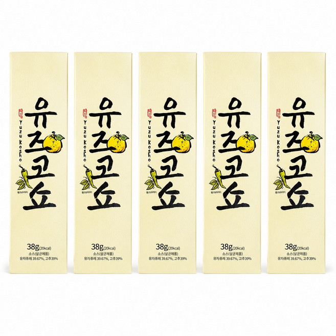 코우 유즈코쇼 38g, 5개