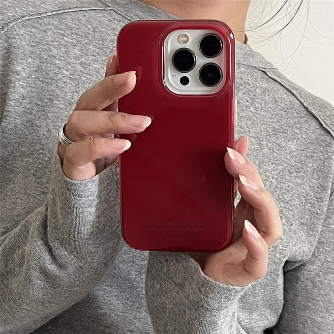 애플데이즈 체리 더블레이어 아이폰케이스