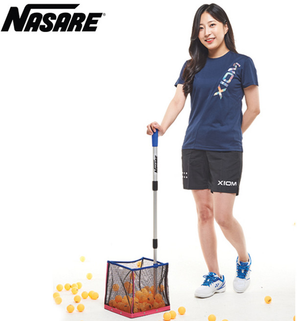 끼리 나사레 원형탁구공 수거기/사각 탁구공 수거기, 단품