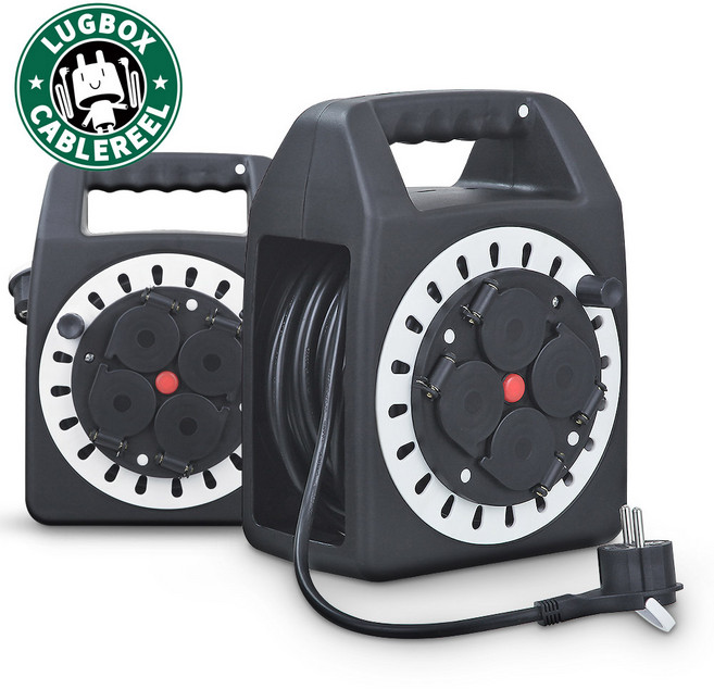 러그 박스 4구 멀티탭 캠핑 전기릴선 20M 캡형, 캡형블랙그레이, 1개