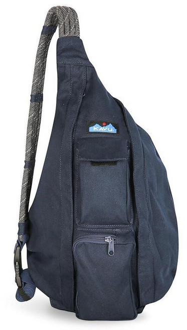 KAVU 로프 백 - 단종된 색상 (쉘 라이프), Dark Navy