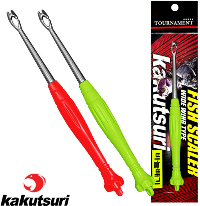 카쿠쯔리 바늘빼기 2개 훅리무버 바늘제거기 스테인레스 원터치, 색상랜덤