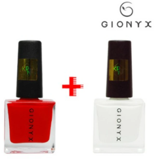 지오닉스 프로페셔널 폴리쉬 레드+화이트(시험용), 1개, 레드+화이트 - 쿠팡
