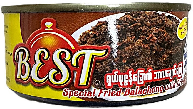 미얀마 베스트 프라이드 새우 발라총 / Myanmar Best special Fried Balachong, 1개, 170g