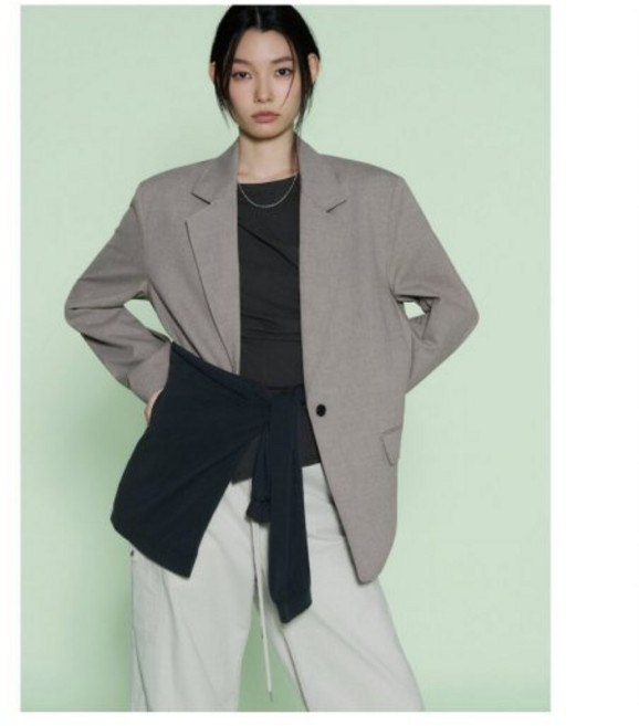 에잇세컨즈 여성 슈트/블레이저 재킷 테일러드 레귤러 긴소매 재킷 356411WM2A