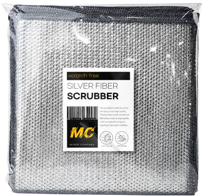 마이너컴퍼니 2겹 노스크래치 주방 은사 수세미 대용량, 1세트, 20개