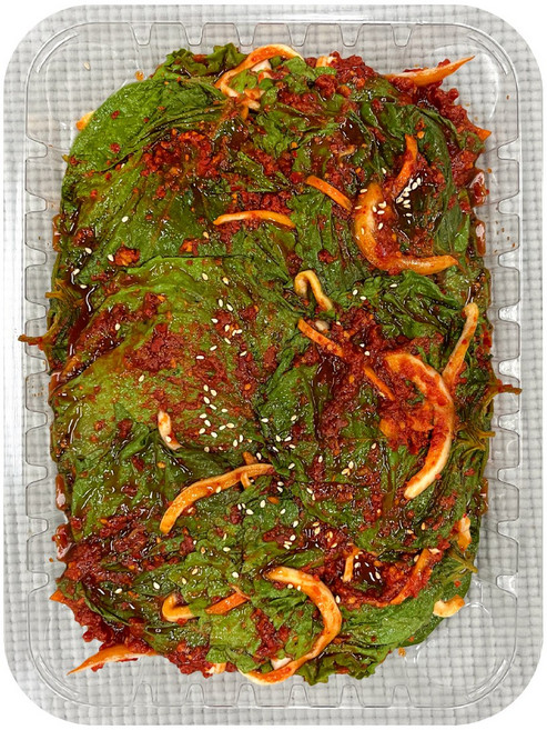 [집밥연구소] 대용량 생깻잎김치, 1개, 600g