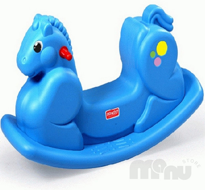 [삼마누] 목마 아기백일 조카선물 쿠쿠토이즈 흔들말타기 블루색상
