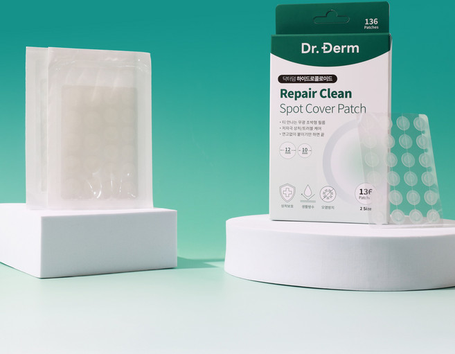 닥터덤 스팟패치 여드름 상처 커버패치 택 1, 1개, 136개입
