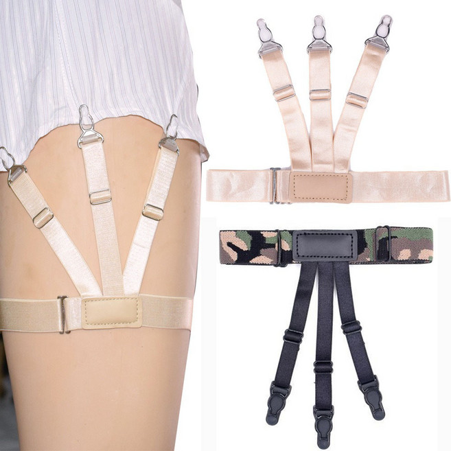 미즈코스 남성 셔츠 고정 밴드 가터 벨트 빠짐방지