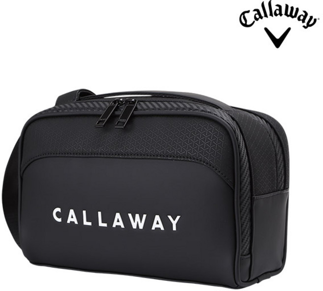 캘러웨이 2025 트리니티 파우치 한국캘러웨이골프 정품, 블랙