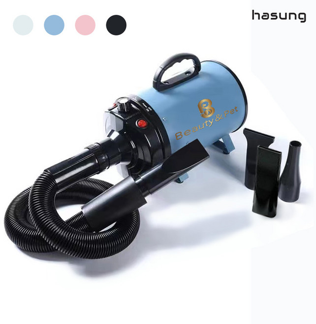 [뷰티앤펫] 애견 에어탱크 애견드라이기 대형견 털말리는기계 펫드라이어, 블루, 1개