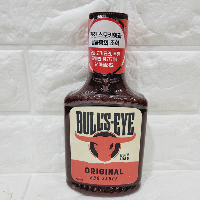 불스아이 BBQ 소스, 355g, 1개