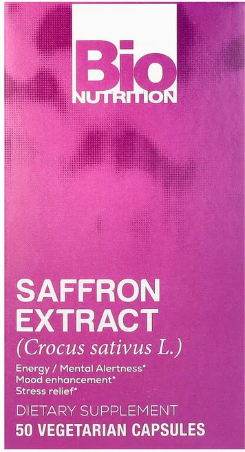 Bio Nutrition 사프란 추출물 88.5mg 베지 캡슐 50정 BIU-00317, 1개 - 쿠팡