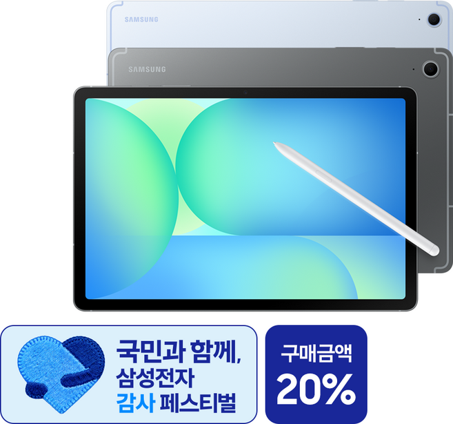 삼성전자 갤럭시탭 S10 FE플러스 128/256GB, 그레이, 128GB, Wi-Fi