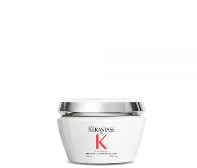 KÉRASTASE 케라스테스 프리미어 손상 모발 복구 헤어 마스크 끊어짐 방지 펩타이드와 글리신 함유 필러 리페어 200ml, 1개