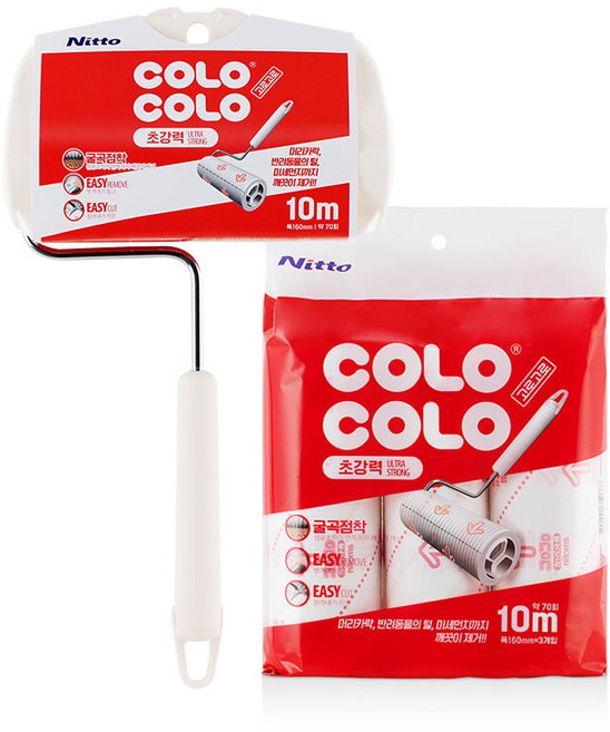 고로고로 테이프크리너 초강력본체+리필1세트(3p), 1세트