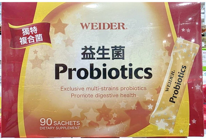 WEIDER 威德 益生菌, 90個
