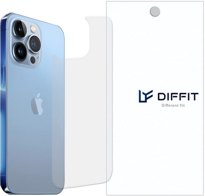 디핏 후면 지문방지 매트 저반사 풀커버 자가복원 TPU 보호필름 1p, 1개