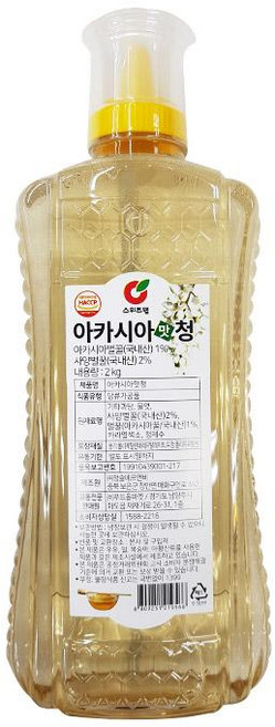 아카시아맛청 2KG, 1개