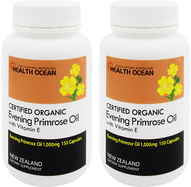 헬스오션 달맞이꽃종자유(감마리놀레산) 150캡슐 2통, 2개, 150정