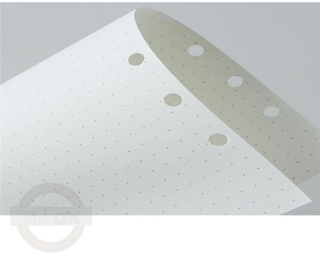 마스온 만다라트 계획표 6공 도트 다이어리 속지 A5