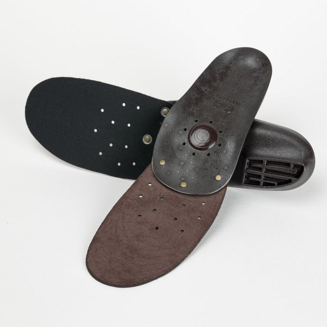 무발 깔창 고급형 - 족저근막 아치 지압 인솔 평발 요족 오다리 휜다리 걸음걸이 교정