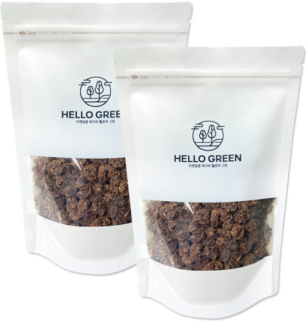 헬로우그린 개다래 열매 300gX2(팩) 총600g 목천료 충영, 300g, 2개