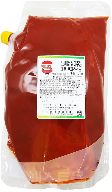 이거다 느끼함 잡아주는 매운돈까스소스, 2kg, 1개