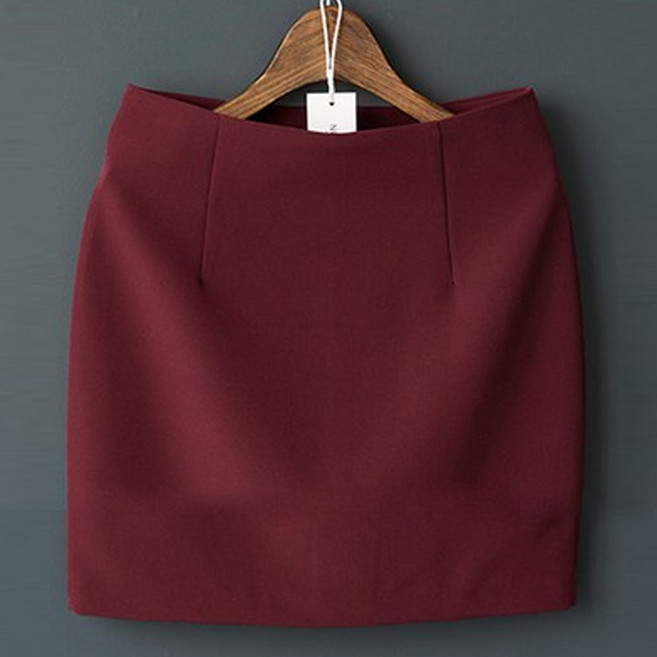 네모엔룩 테라베이직 데일리 H라인 미니 스커트