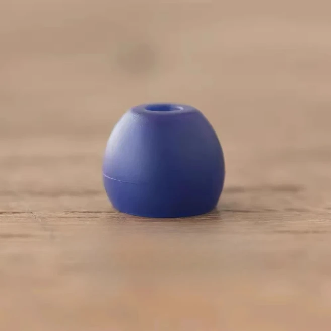 일본산 파이널 이어폰 슬리브 e 시리즈 실리콘, 01 L Size 1Pair, 05 Violet