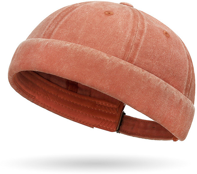 라라티와이 펠라 남여공용 와치캡 데님 골무 레옹 챙없는 모자