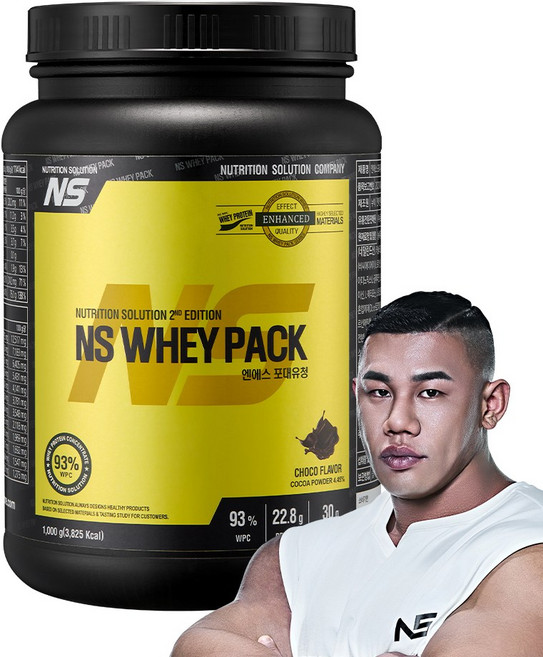 NS포대유청 초코맛 WPC 단백질보충제, 1kg, 1개