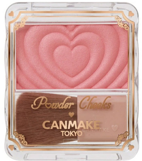 캔메이크 파우더 치크, 1개, P01 파워풀 핑크, 1.8g