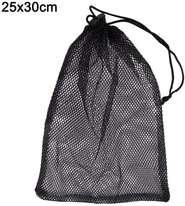 메쉬 드로스트링 파우치 내구성 나일론 보관 가방 다목적 가정 여행 야외 활동 파우치 물건 자루 세탁 가방