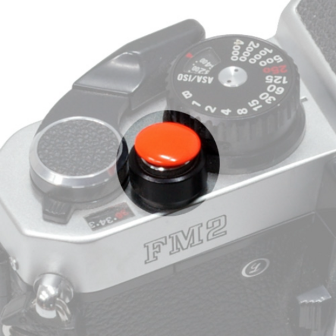 호루스벤누 컬러풀 나사식 소프트버튼 SB-07 볼록/오렌지, 1개, 호루스벤누 컬러풀 나사식 소프트버튼 SB-07 볼록