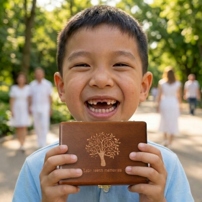 르브아 각인 유치보관함 첫니 보관 이빨 요정, 비각인 이빨나무