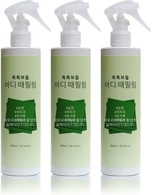 엔프라니 촉촉보들 바디 때필링 300mlx3개 각질제거, 300ml, 3개
