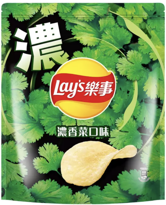 樂事 濃香菜味 洋芋片, 580g, 1個
