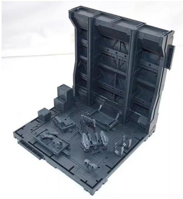 CG모형 건담 프라모델 격납고 기지 디오라마 세트 C0F - 프라모델 액션베이스 스테이션