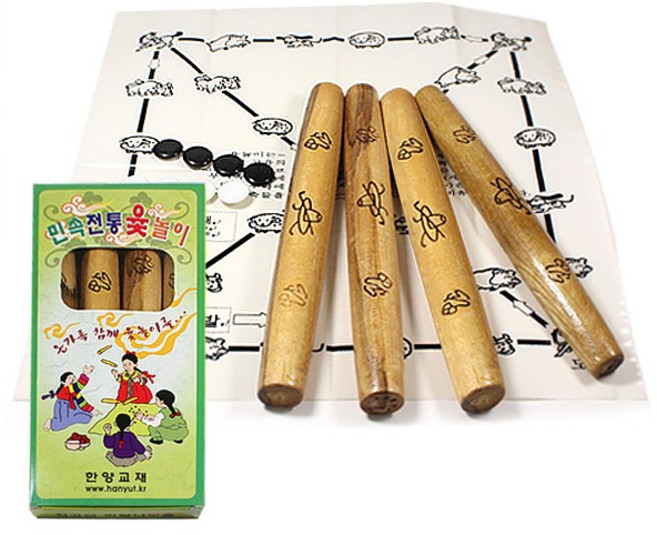 민속놀이 6000 윷놀이 세트, 1개, 1세트