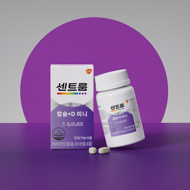 센트룸 칼슘+D 미니 120g, 120정, 1개