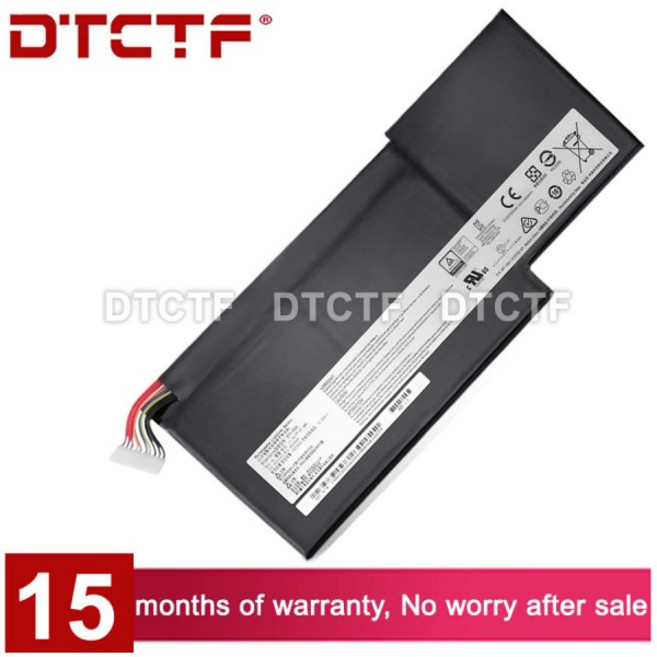 DTCTF 11.4V 52.4WH 4500mAh 모델 BTY-M6K 배터리 MSI MS-17B4 MS-16R1 GS63VR 7RG GF63 GF75 노트북에 적, 한개옵션0, 한개옵션1
