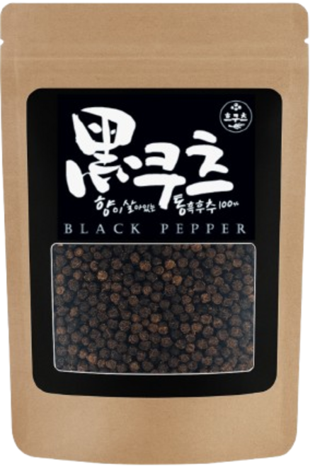 흐쿠츠 향이 살아있는 통흑후추 본품[고급그라인더 50g] 1개, 50g