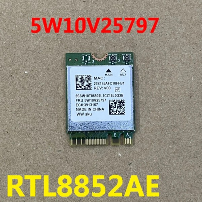 레노버용 와이파이 원격 제어 블루투스 RTL8852AE 레노버 100w 300w 3 세대 플렉스 5-14ALC05 15ALC05 리전 5-15ACH6 17ACH6H 5W10V257, 1개