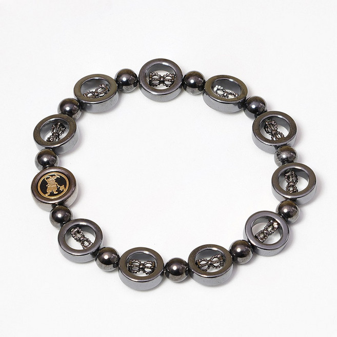 불교팔찌) 호연 금강저 자석 합장주 띠별선택 불교용품 염주팔찌 호안석팔찌 옥팔찌 원석팔찌 비휴팔찌 행운팔찌