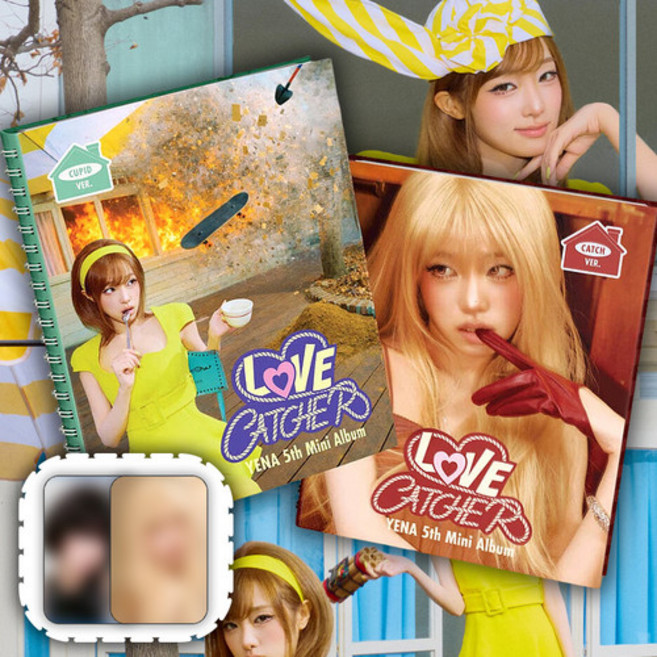 최예나 앨범 LOVE CATCHER포토북2종+특전2종 5집 러브캐처 YENA 캐치캐치 노래, 최예나 러브캐처 포토북2종＋특전2종
