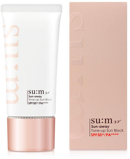 숨37도 선어웨이 톤업선크림 선블럭 50ml, 1개