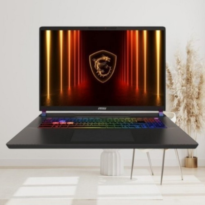 MSI 2025 벡터 16 HX AI 코어Ultra9 지포스 RTX 5070 Ti, 코스모스 그레이, 2TB, 32GB, WIN11 Home, 벡터 16 HX AI A2XWHG-U9 QHD+