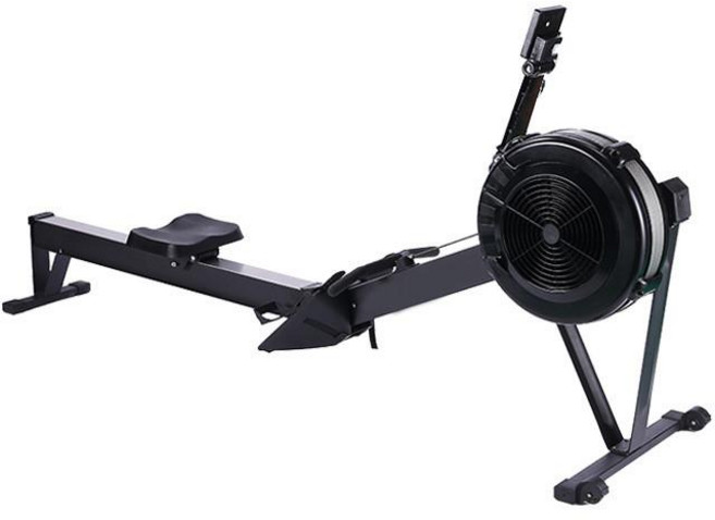 가정용 조정 노젓기 운동 기구 로잉 머신 컨셉2 짭셉2, 블랙